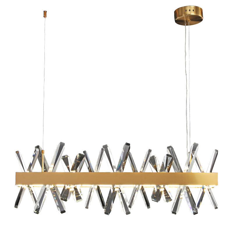 Lustre en cristal de luxe fait main Angerona