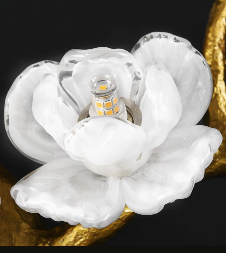 Lampe de table artisanale en cuivre Immacolata
