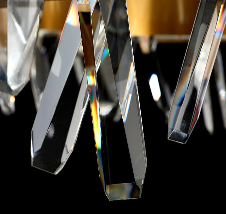 Lustre en cristal de luxe fait main Angerona