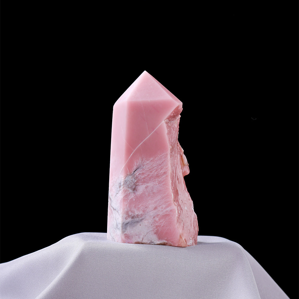 Natural Pink Opal Crystal Luxury Home Decoration