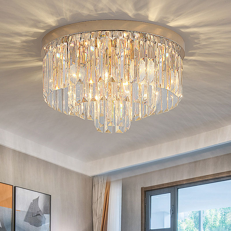 Lustre en cristal de luxe fait main Laetitia