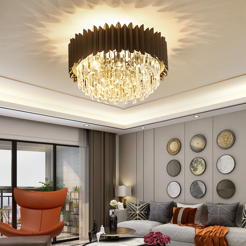 Augusta Crystal Luxury Black Kronleuchter