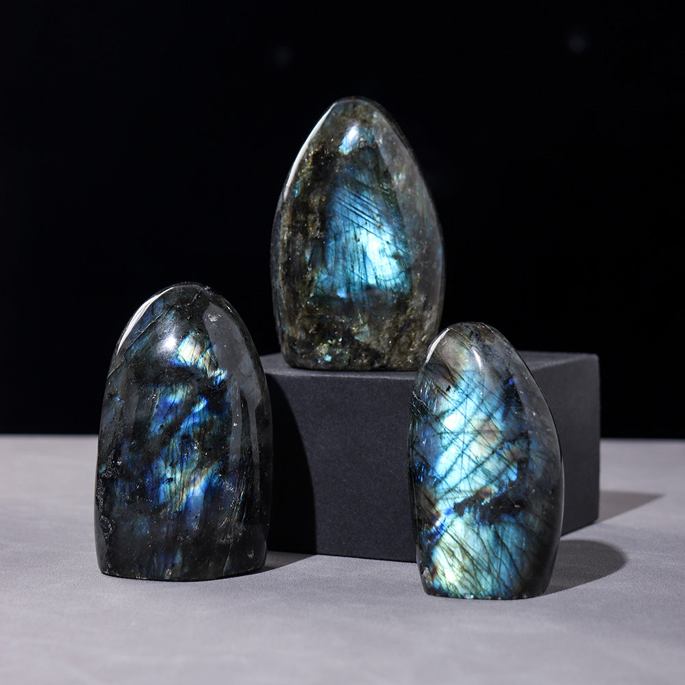 Labradorite Tower Gemstone Luxury Home Decoration