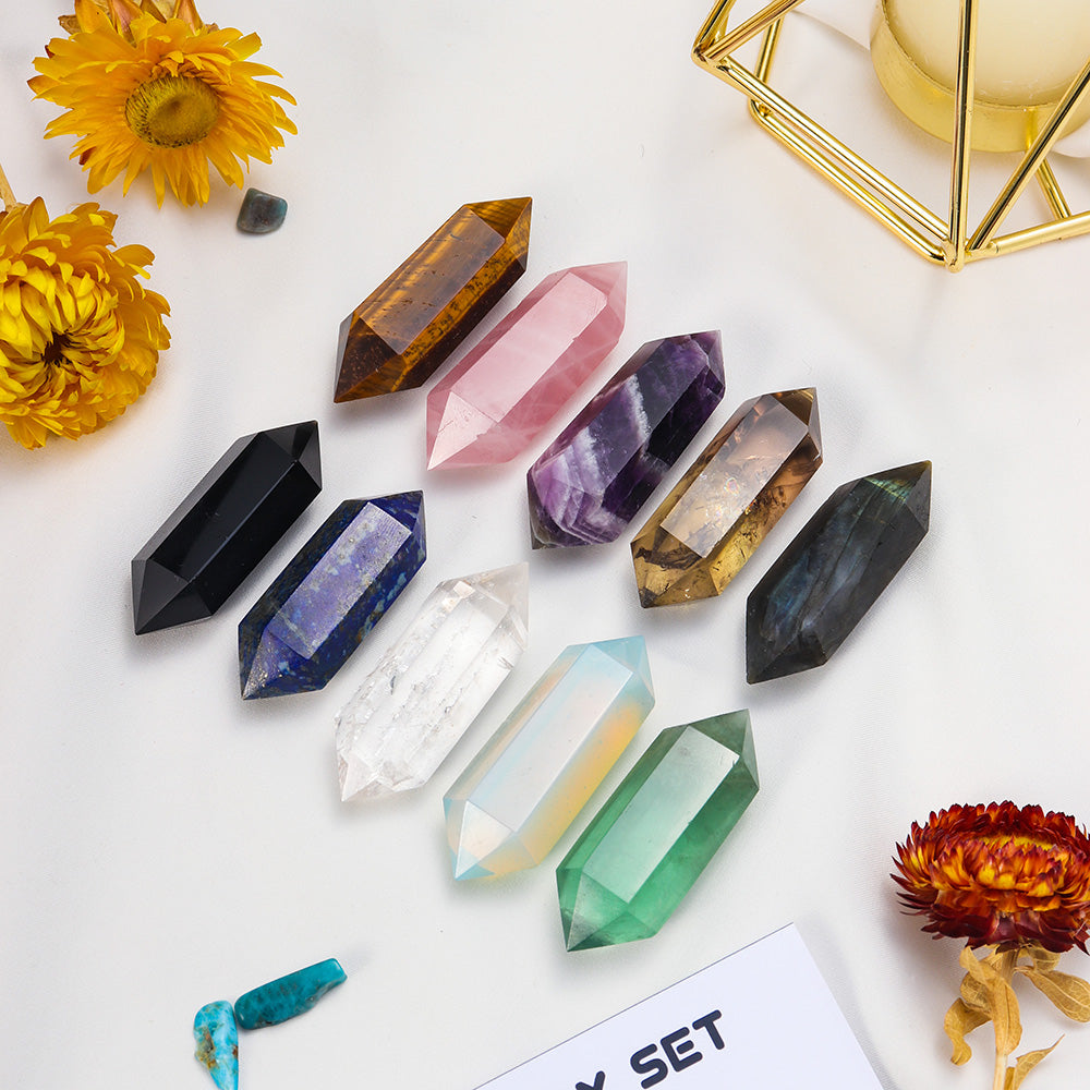10 Natural Crystals Luxury Home Collection Box