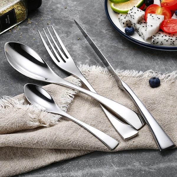 Valea Silver Cutlery Set - DARIYA HOME