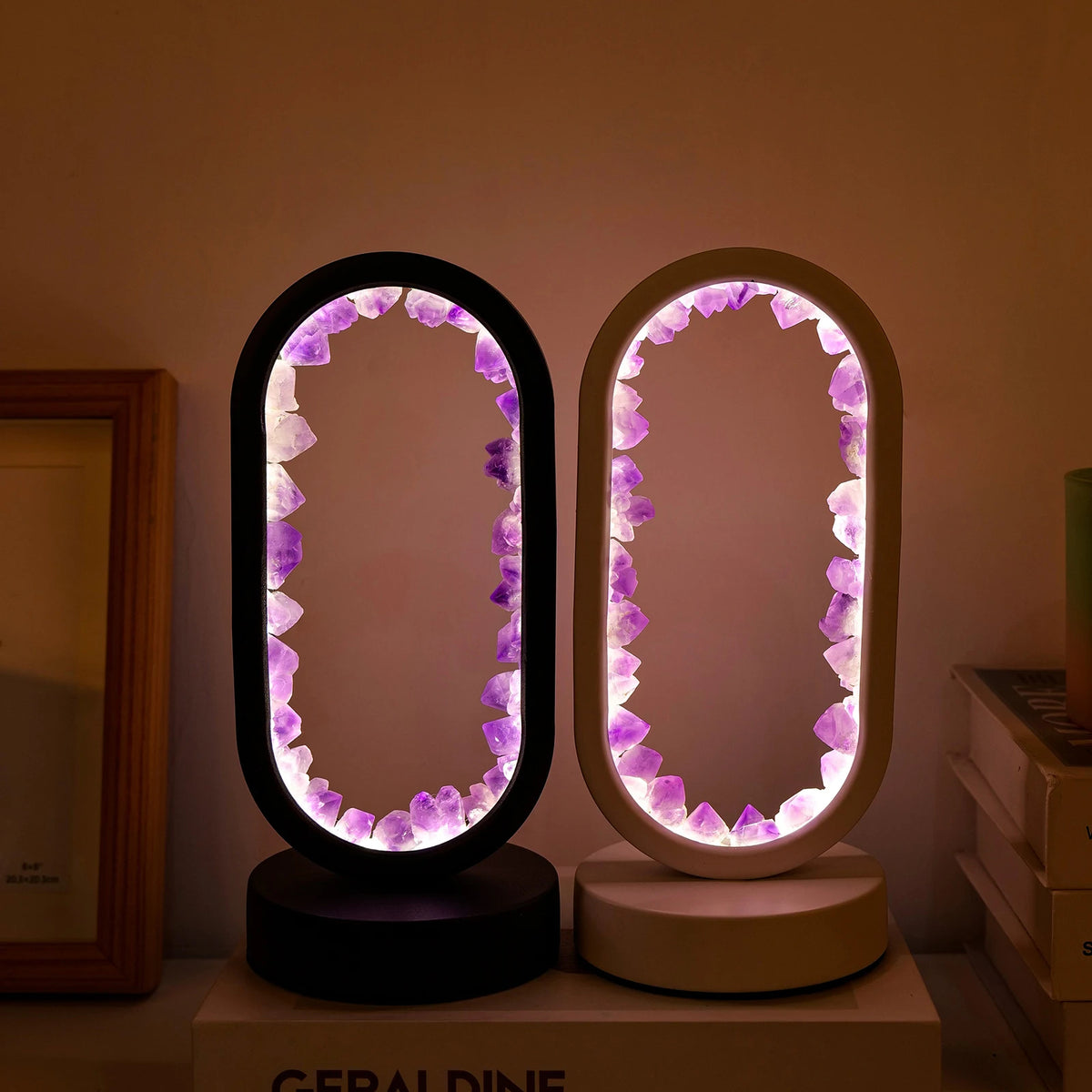 Jemma Natural Crystal Bedside Lamp