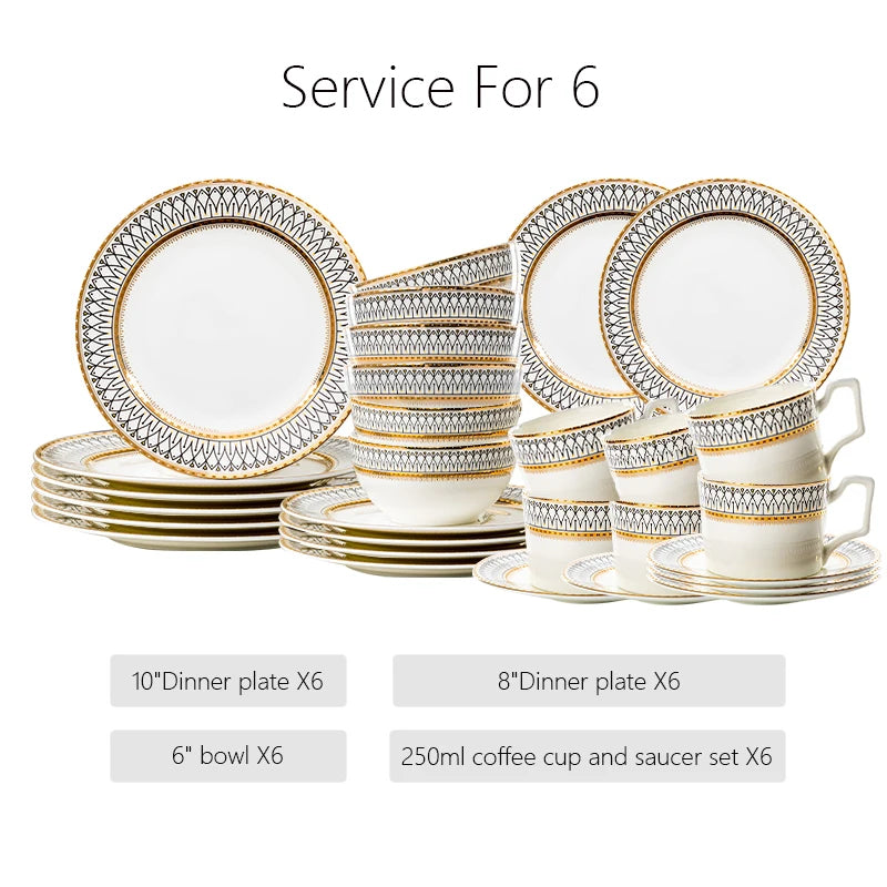 Sabina Luxury Dinnerware Set