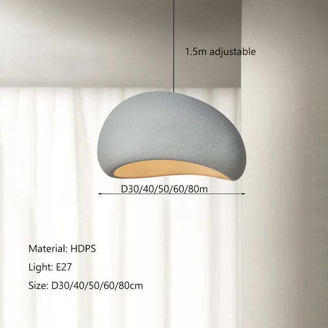 Lampe suspendue neutre minimaliste faite à la main Elettra