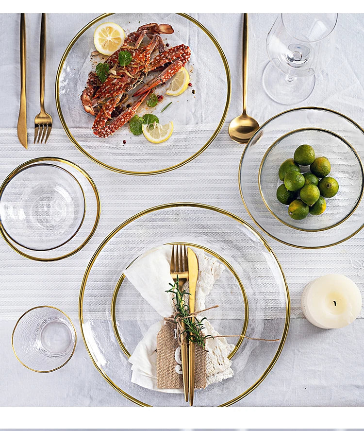 Marcella Glass Luxury Dinnerware Set