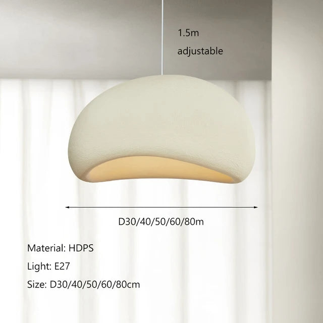 Lampe suspendue neutre minimaliste faite à la main Elettra