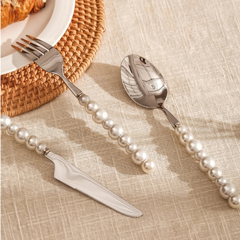 Alba Silver Pearl Royal Cutlery Set