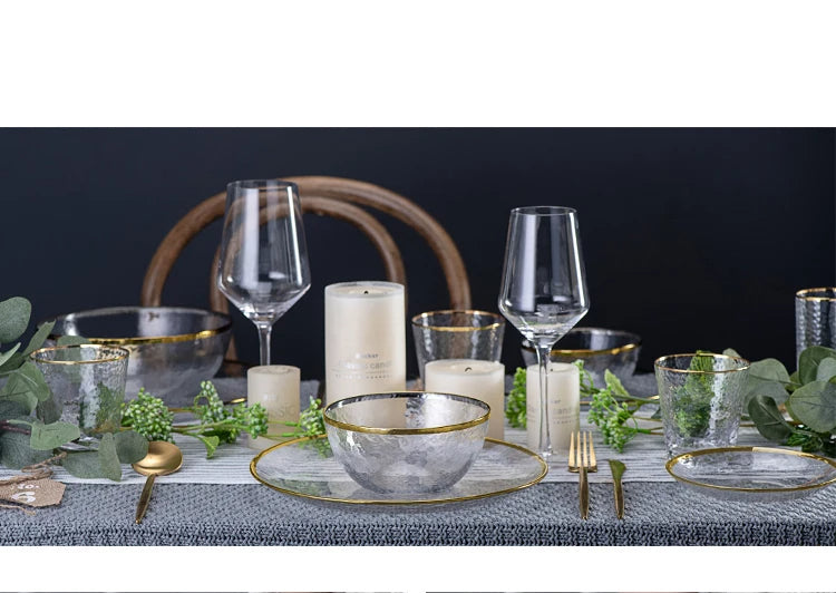 Marcella Glass Luxury Dinnerware Set