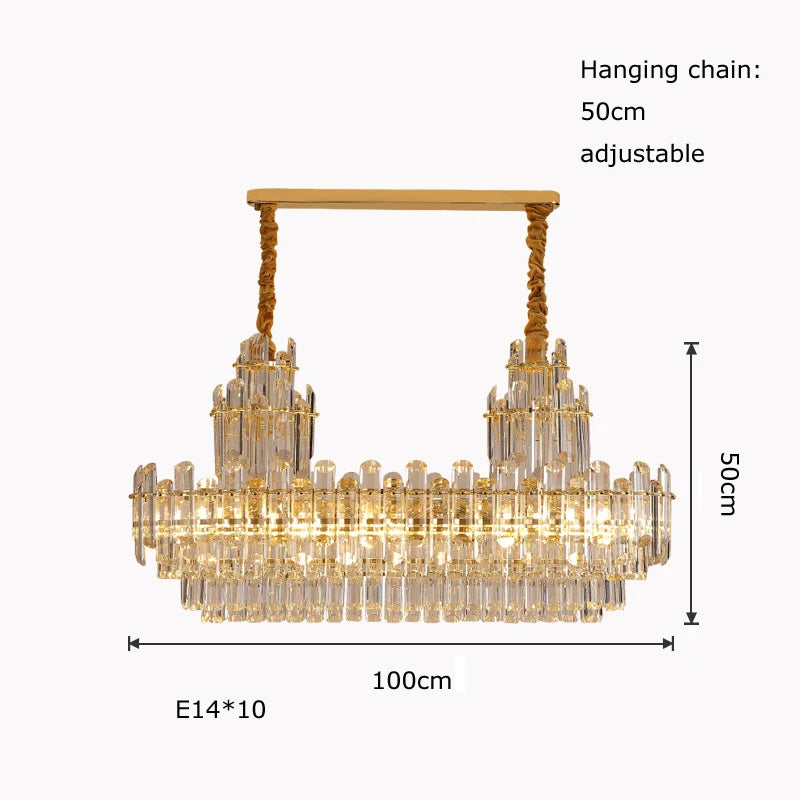 Cecilia Luxury Crystal Chandelier