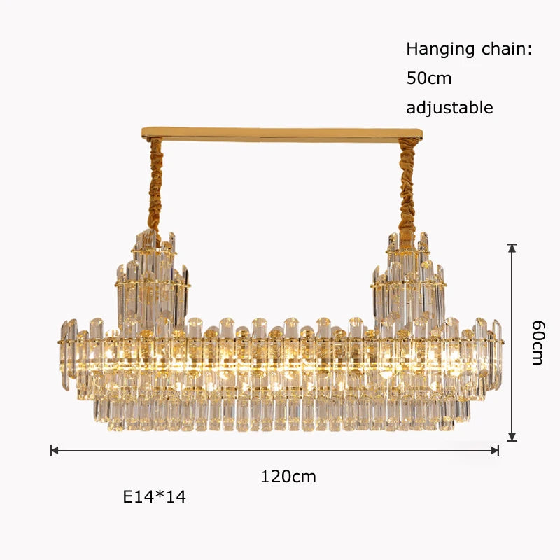 Cecilia Luxury Crystal Chandelier