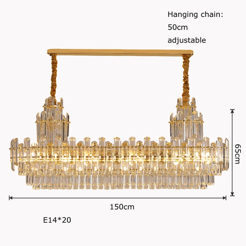 Cecilia Luxury Crystal Chandelier