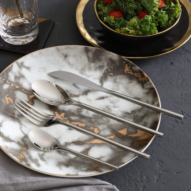 Navona Silver Exquisite Cutlery Set - DARIYA HOME