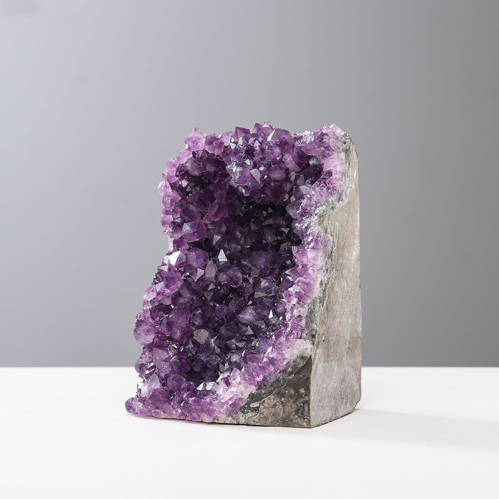 Natural Amethyst Cluster Crystal Stone Luxury Home Decor