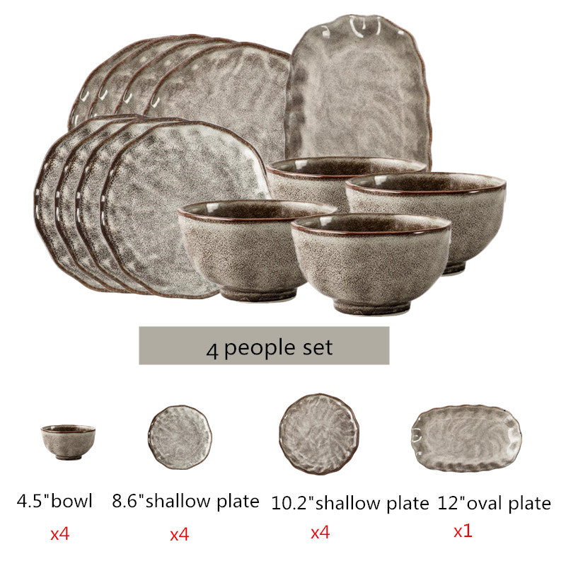 Metella Exquisite Ceramic Luxury Dinnerware Set - DARIYA HOME