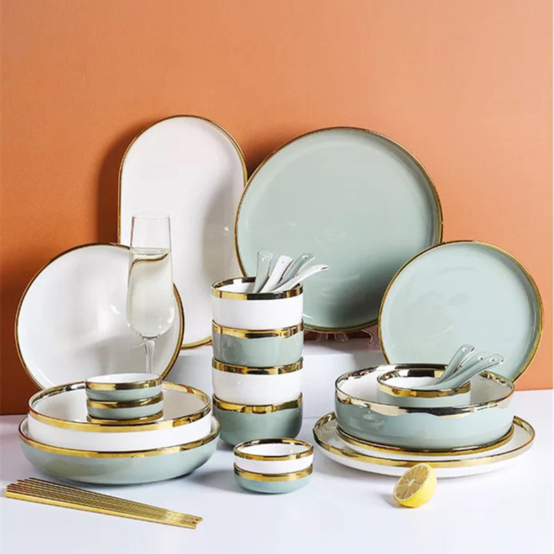 Eugenia Tiara Luxury Dinnerware Set - DARIYA HOME