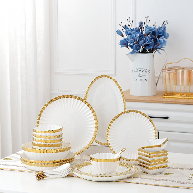 Samanta Luxury Dinnerware Set - DARIYA HOME