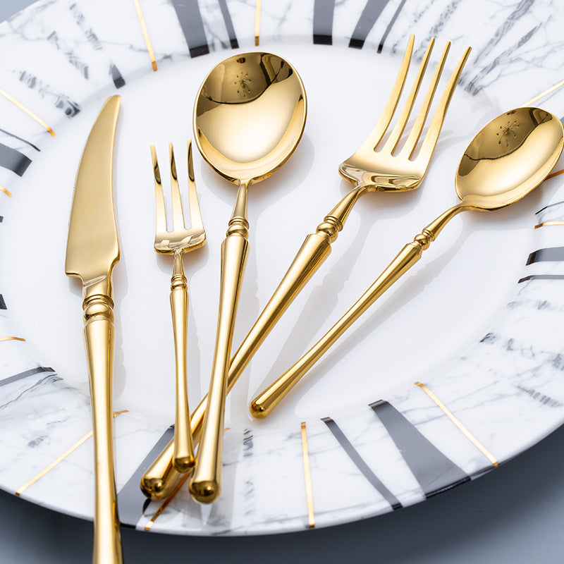 Cartagena Gold Deluxe Cutlery Set - DARIYA HOME