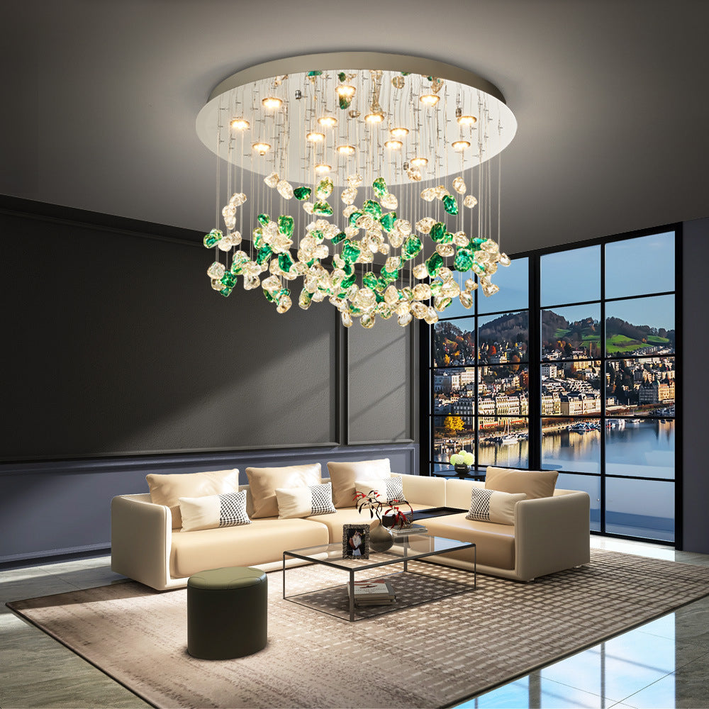 Marcia Handcrafted Glass Luxury Chandelier - DARIYA HOME