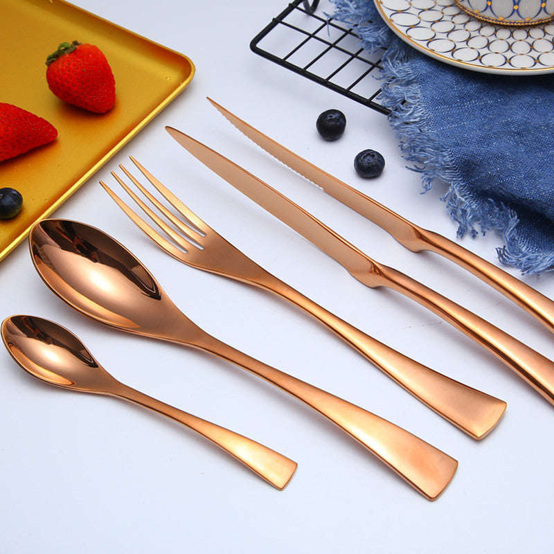 Valea Rose Gold Cutlery Set - DARIYA HOME