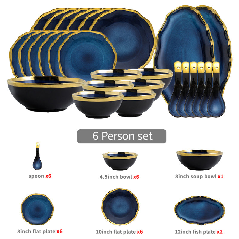 Lorenzo Luxury Dinnerware Set - DARIYA HOME