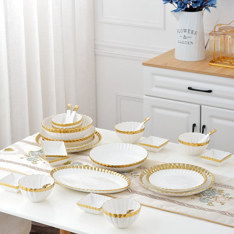 Samanta Luxury Dinnerware Set - DARIYA HOME