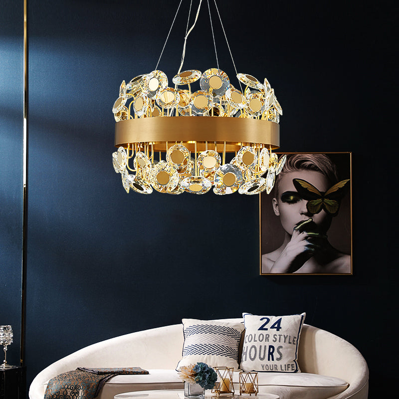 Cybele Luxury Handcrafted Crystal Chandelier - DARIYA HOME