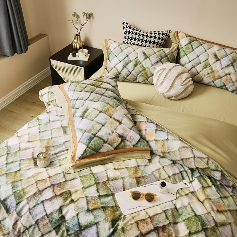 Caledonia Luxury Egyptian Cotton Duvet Bedding Set - DARIYA HOME