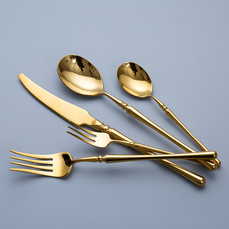 Cartagena Gold Deluxe Cutlery Set - DARIYA HOME