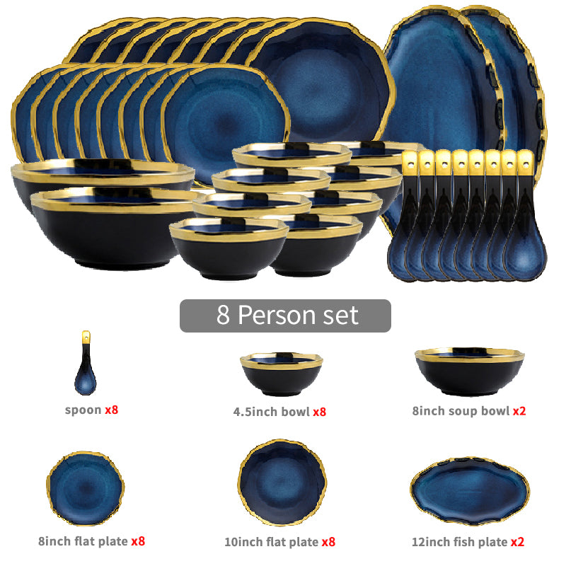 Lorenzo Luxury Dinnerware Set - DARIYA HOME