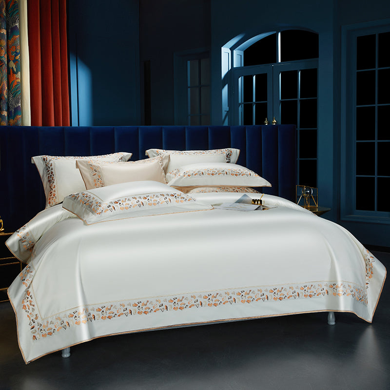 Elice Luxury 1000TC Egyptian Cotton Royal Embroidery Duvet Bedding Set - DARIYA HOME