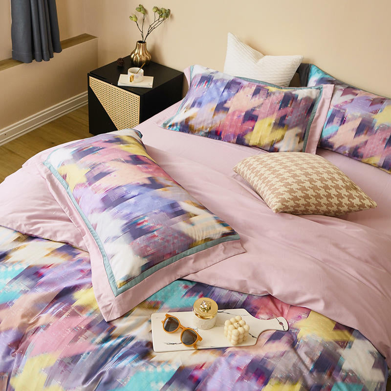 Drusilla Luxury Egyptian Cotton Duvet Bedding Set - DARIYA HOME