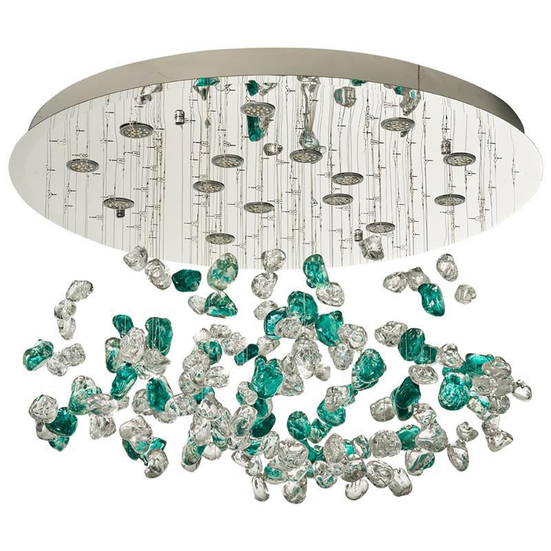 Marcia Handcrafted Glass Luxury Chandelier - DARIYA HOME