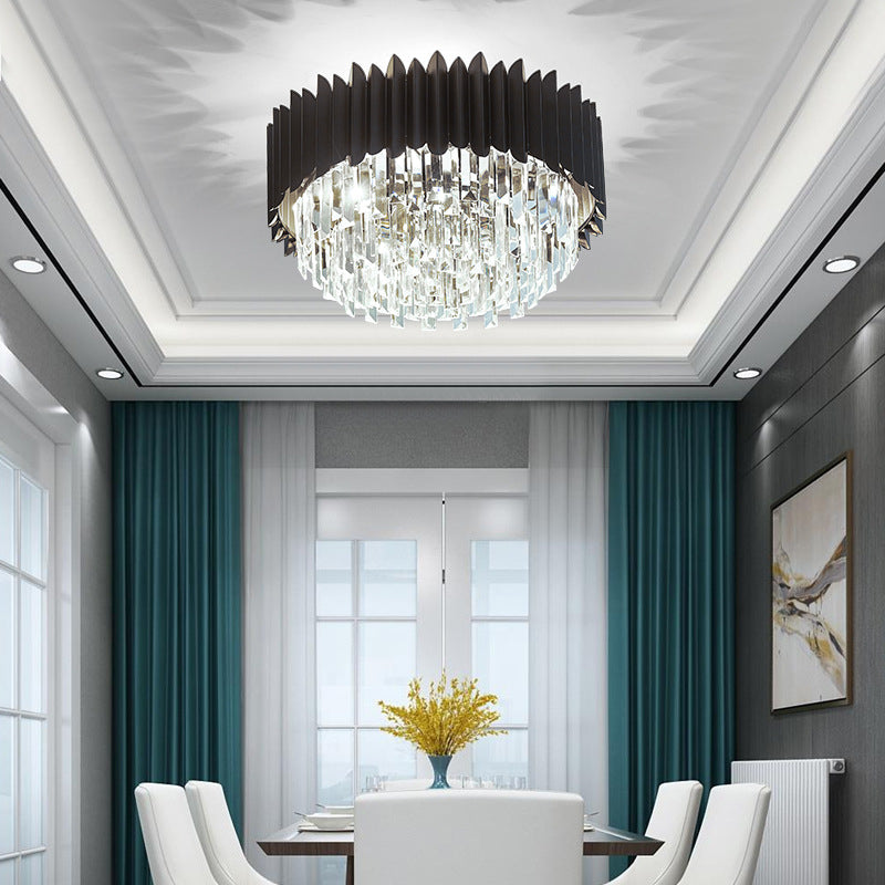 Augusta Crystal Luxury Black Chandelier