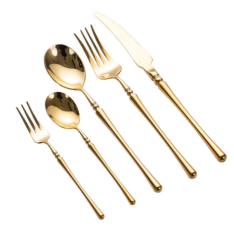 Cartagena Gold Deluxe Cutlery Set - DARIYA HOME