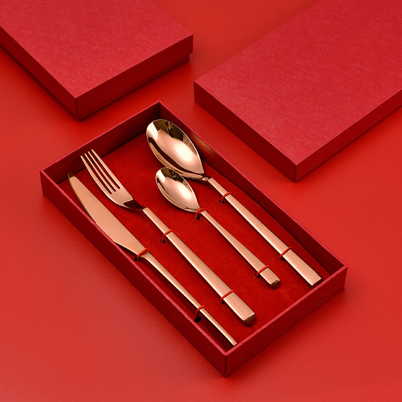 Leon Rose Gold Cutlery Set - DARIYA HOME