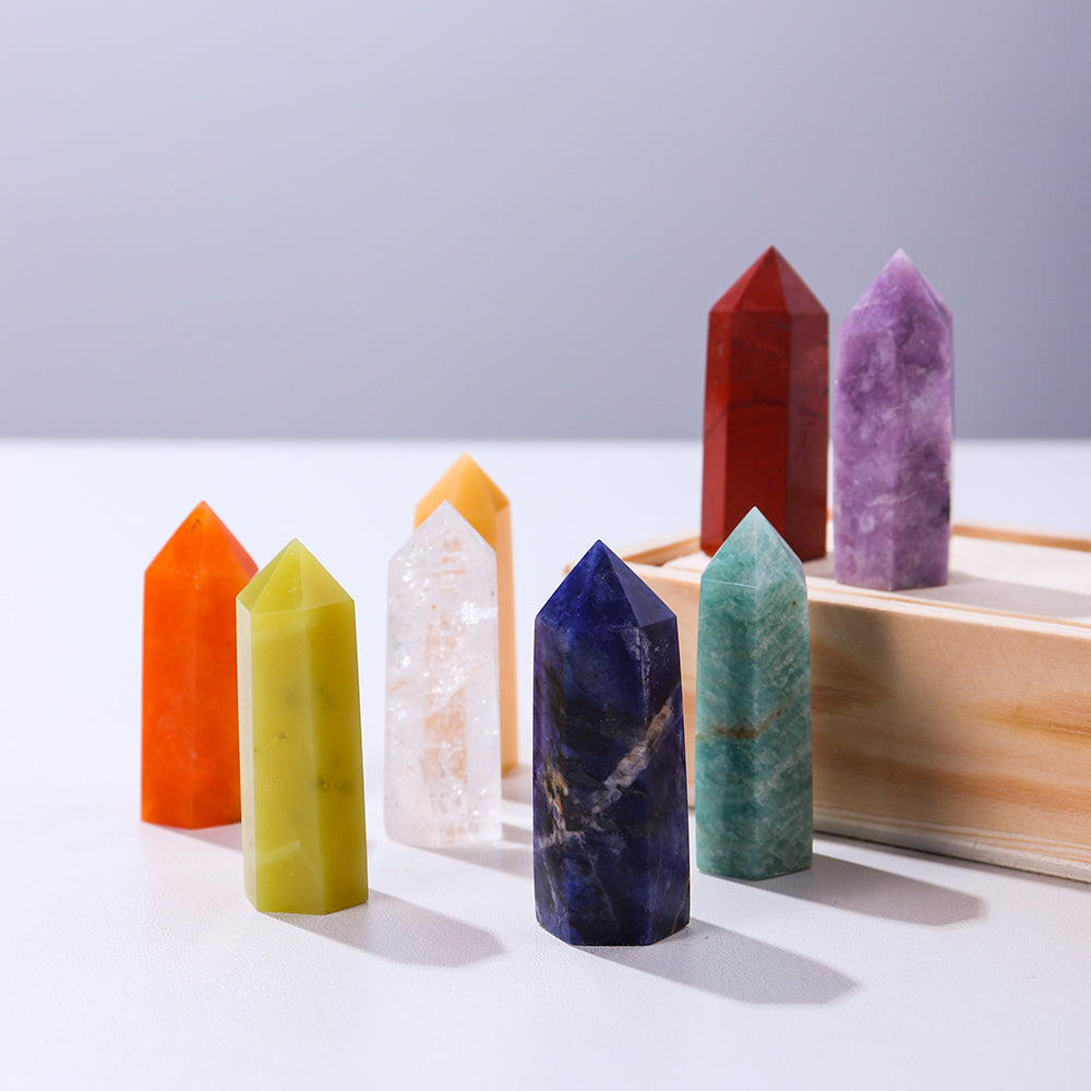 8 Crystals Set Home Decoration