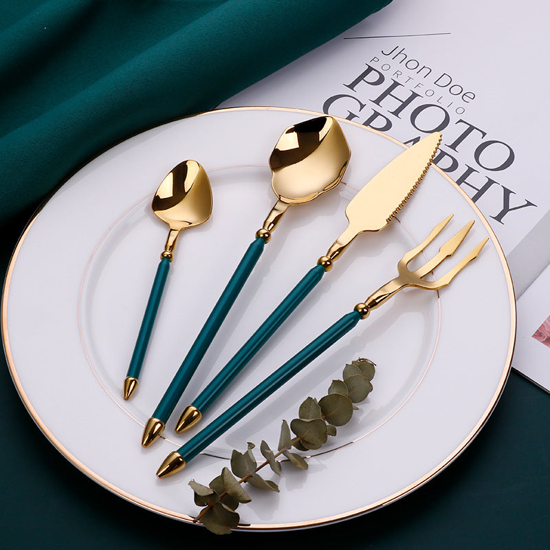 Amani Gold Luxury Cutlery Set - DARIYA HOME