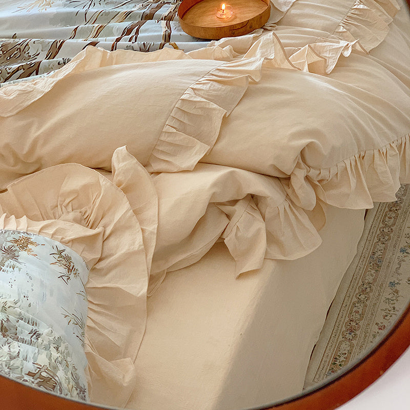 Vintage Forest Yarndyed Cotton Bedding Set - DARIYA HOME