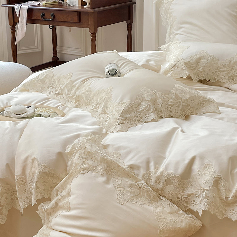 Erin Flowers 1000TC Egyptian Cotton Luxury Duvet Bedding Set - DARIYA HOME