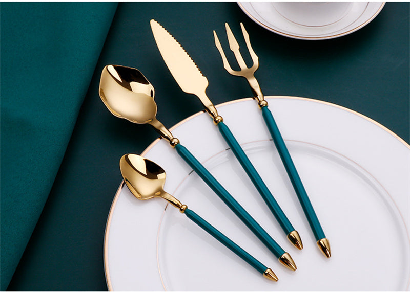 Amani Gold Luxury Cutlery Set - DARIYA HOME