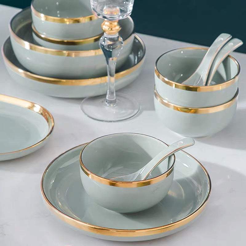 Eugenia Tiara Luxury Dinnerware Set - DARIYA HOME