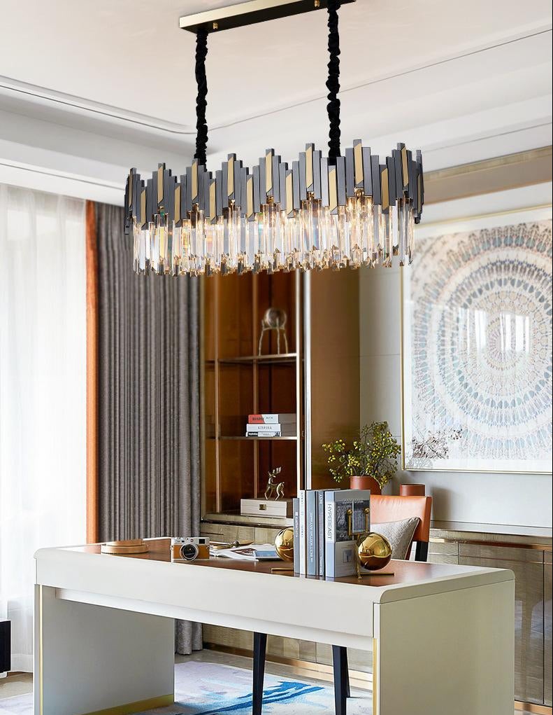 Ava Luxury Handmade Crystal Chandelier - DARIYA HOME