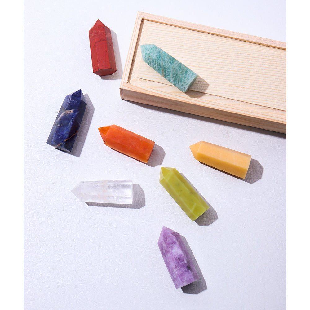 8 Crystals Set Home Decoration