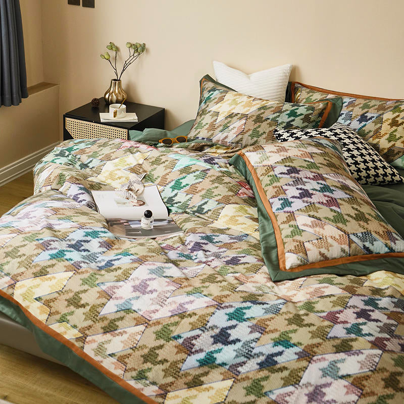 Ennia Luxury Egyptian Cotton Duvet Bedding Set - DARIYA HOME