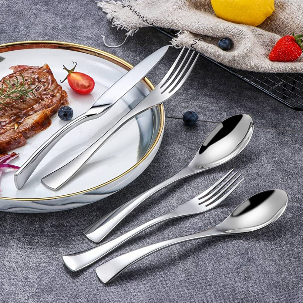 Valea Silver Cutlery Set - DARIYA HOME