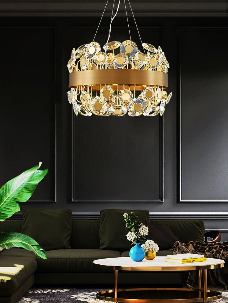 Cybele Luxury Handcrafted Crystal Chandelier - DARIYA HOME